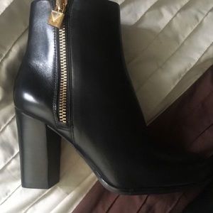 Michael kors leather ankle boots